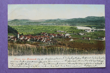 Ansichtskarte AK Grenzach 1903 Grusskarte